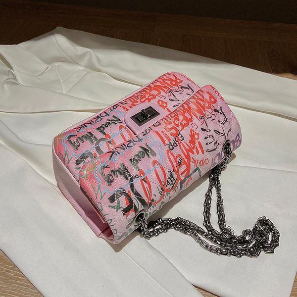 evening bags niche design large-capacity bag 2021 fashion female lingge chain messenger graffiti square shoulder width: 26cm
evening bags niche design large-capacity bag 2021 fashion female lingge chain messenger graffiti square shoulder width: 26cm