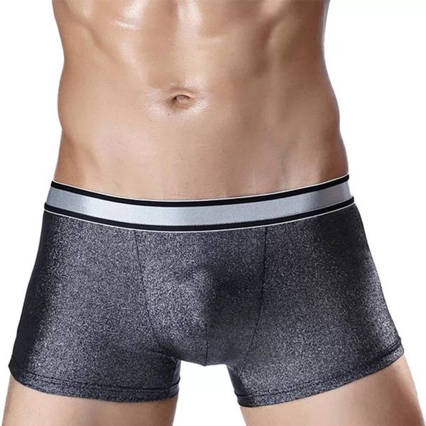 underpants 3pcs men's underwear silver ice silk boxer briefs breathable shorts high quality, Black;white
underpants 3pcs men's underwear silver ice silk boxer briefs breathable shorts high quality, Black;white