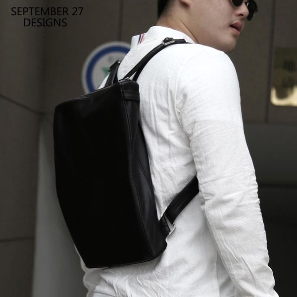 fashion backpacks male genuine leather luxury handmade men casual business lapbackbag cowskin simple messenger hand bags backpack
fashion backpacks male genuine leather luxury handmade men casual business lapbackbag cowskin simple messenger hand bags backpack