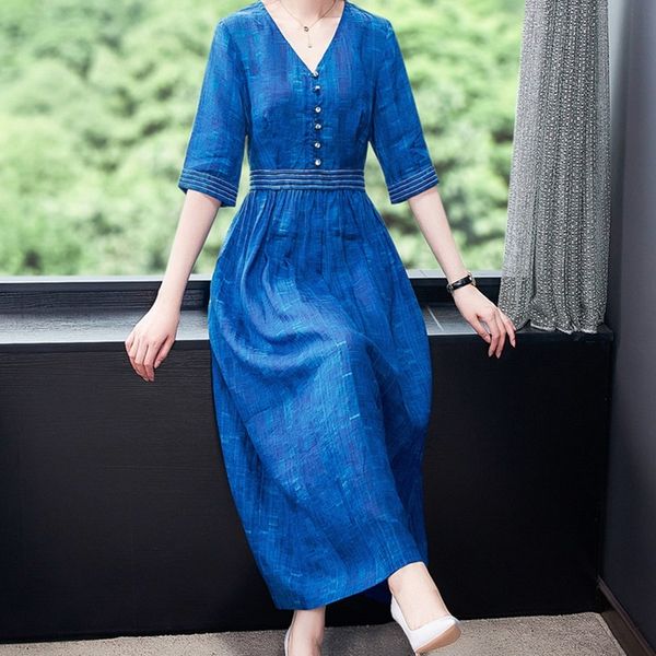blue plus size dresses summer 2021 new vintage robe femme vestidos v-neck half sleeves ladies long chinese dress qipao 10586, Red
blue plus size dresses summer 2021 new vintage robe femme vestidos v-neck half sleeves ladies long chinese dress qipao 10586, Red