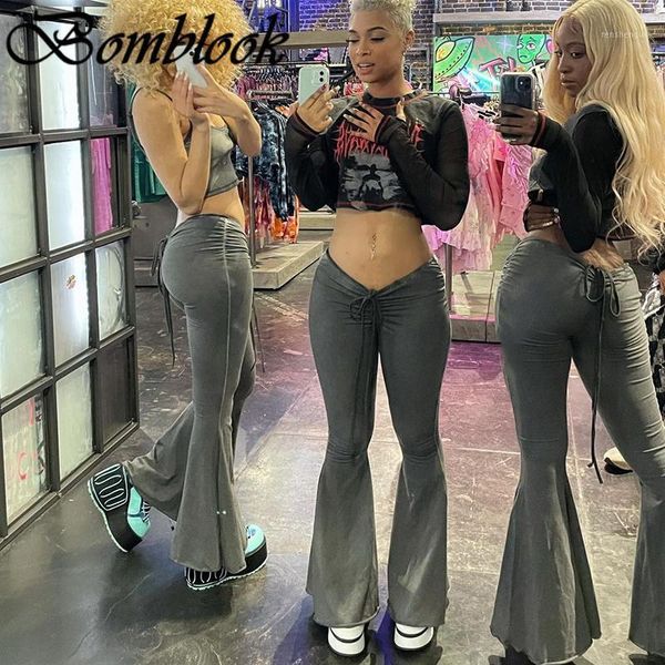 women's pants & capris bomblook party club 2021 summer solid low waist drawstring y2k slim flared female fashion streetwears, Black;white
women's pants & capris bomblook party club 2021 summer solid low waist drawstring y2k slim flared female fashion streetwears, Black;white
