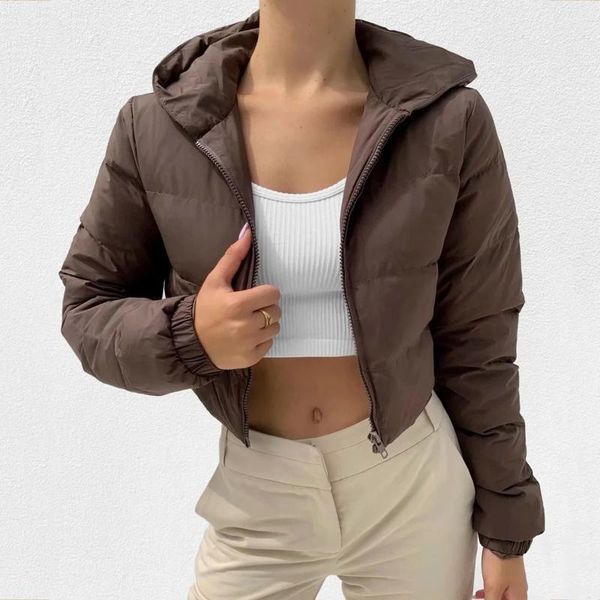 women's jackets thickened overcoat warm winter long sleeve solid color cardigan short coat jacket with hood and zipper, Black;brown
women's jackets thickened overcoat warm winter long sleeve solid color cardigan short coat jacket with hood and zipper, Black;brown