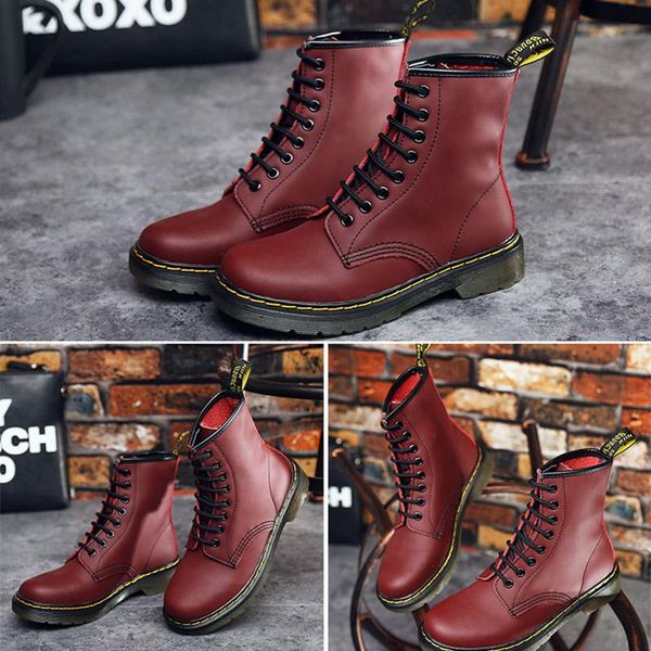 boots fashion women high pu leather lace up low heels shoes for fall spring -opk, Black
boots fashion women high pu leather lace up low heels shoes for fall spring -opk, Black