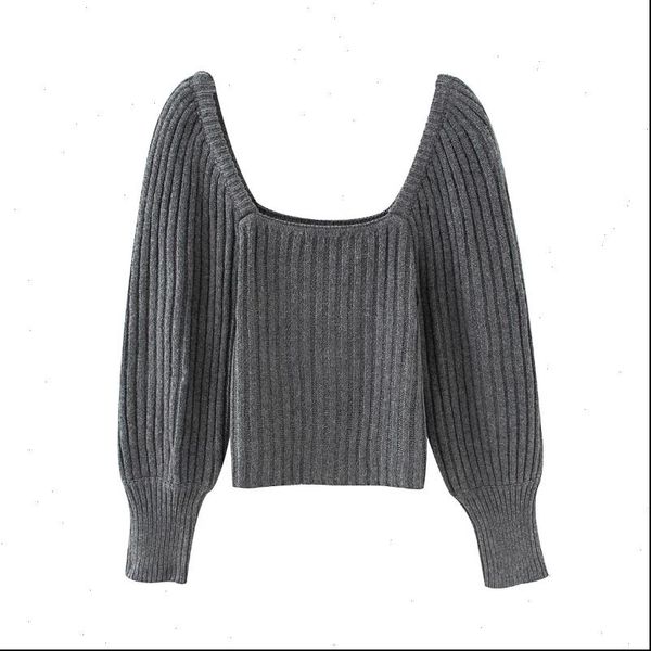 womens sweaters square collar lantern sleeve knitting sweater women summer fashion lady slim solid pullover casual sw762, White;black
womens sweaters square collar lantern sleeve knitting sweater women summer fashion lady slim solid pullover casual sw762, White;black