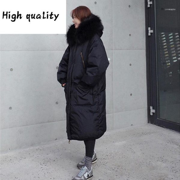 duck white down jacket women big fur collar hooded thick winter warm parka puffer abrigos1, Black
duck white down jacket women big fur collar hooded thick winter warm parka puffer abrigos1, Black