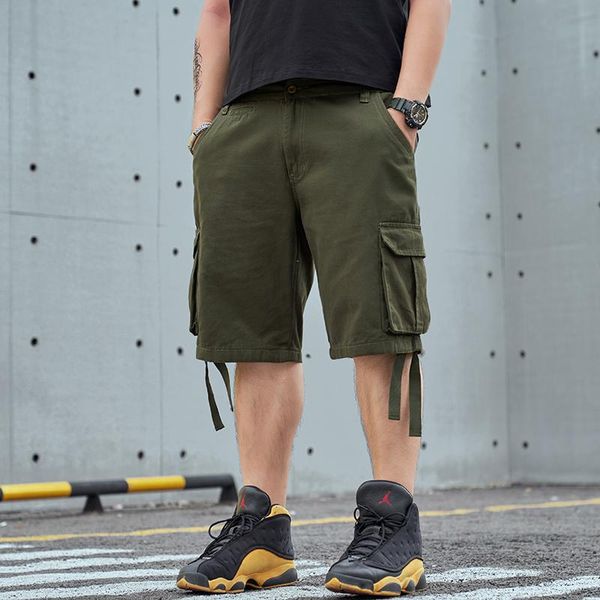 men's shorts summer men armygreen cargo loose straight plus size m-8xl oversized multi-pocket male sweatpants five points pants, White;black
men's shorts summer men armygreen cargo loose straight plus size m-8xl oversized multi-pocket male sweatpants five points pants, White;black