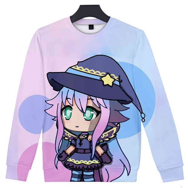 women's hoodies & sweatshirts gacha life 3d impression boy/girls the-neck cute harajuku sweatshirt outwear round comfortable adjustment, Black
women's hoodies & sweatshirts gacha life 3d impression boy/girls the-neck cute harajuku sweatshirt outwear round comfortable adjustment, Black