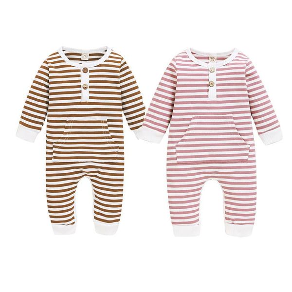 jumpsuits 0-18m born baby long sleeve striped romper fashion pocket for boys girls autumn, Blue
jumpsuits 0-18m born baby long sleeve striped romper fashion pocket for boys girls autumn, Blue