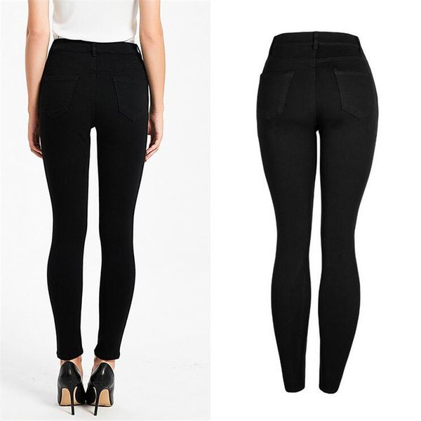 women's jeans black white solid slim for women skinny woman denim pencil pants stretch waist calca feminina1 ko38, Blue
women's jeans black white solid slim for women skinny woman denim pencil pants stretch waist calca feminina1 ko38, Blue