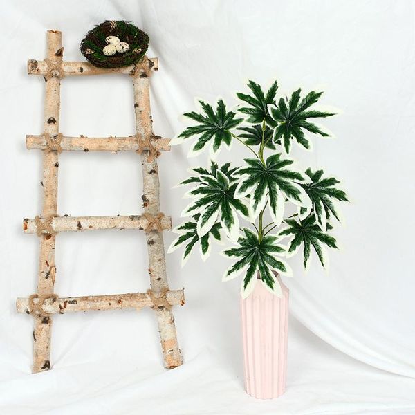 75cm 14 heads large artificial monstera real touch plastic palm tree branch fake green plants tropical foliage for wedding party decorative
75cm 14 heads large artificial monstera real touch plastic palm tree branch fake green plants tropical foliage for wedding party decorative