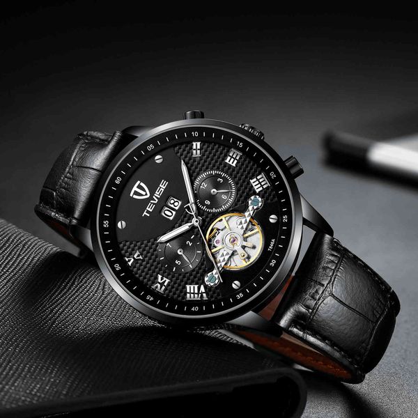 tevis 2021 automatic mechanical watches for men week date month tours waterproof relogio masculino men, Slivery;brown
tevis 2021 automatic mechanical watches for men week date month tours waterproof relogio masculino men, Slivery;brown