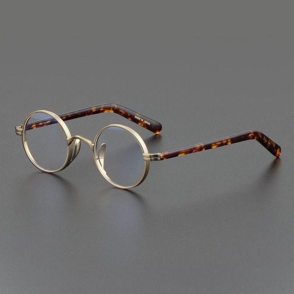 fashion sunglasses frames japanese handmade small round pure titanium and acetate leg glasses frame men retro eyeglasses women myopia readin, Black
fashion sunglasses frames japanese handmade small round pure titanium and acetate leg glasses frame men retro eyeglasses women myopia readin, Black