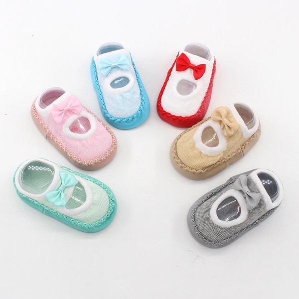 first walkers 0-2years baby cotton anti-slip born boy girl shoes bowknot elastic rubber sock infant cartoon warm floor socks
first walkers 0-2years baby cotton anti-slip born boy girl shoes bowknot elastic rubber sock infant cartoon warm floor socks