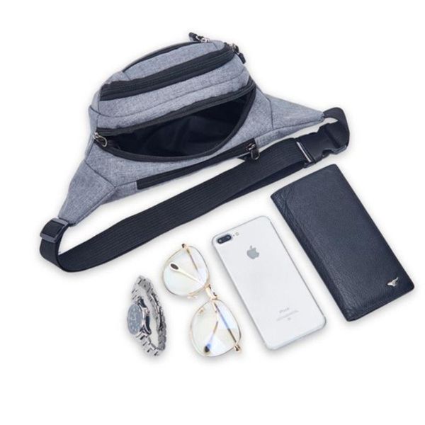 waist bags men zipper up bag fanny pack 3 pockets money belt hip pouch wallet travel hiking
waist bags men zipper up bag fanny pack 3 pockets money belt hip pouch wallet travel hiking