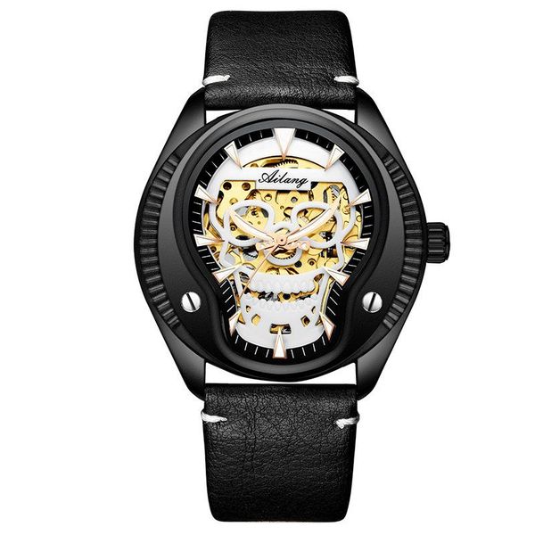 wristwatches brand men's watch luminous stainless steel belt fully automatic mechanical business ailang 8619, Slivery;brown
wristwatches brand men's watch luminous stainless steel belt fully automatic mechanical business ailang 8619, Slivery;brown