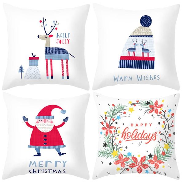 cushion/decorative pillow 2021 santa deer pattern christmas cushion cover decorative throw 45*45cm polyester pillowcase xmas year home decor
cushion/decorative pillow 2021 santa deer pattern christmas cushion cover decorative throw 45*45cm polyester pillowcase xmas year home decor