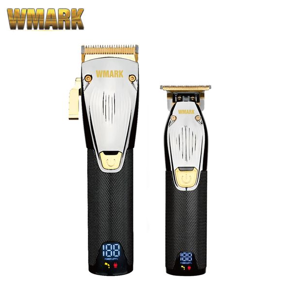 wmark 2021 cordless hair clipper ng-2022 with 440c taper blade ng-2023 electric hair trimmer with lcd display
wmark 2021 cordless hair clipper ng-2022 with 440c taper blade ng-2023 electric hair trimmer with lcd display