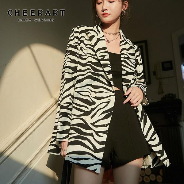 zebra print casual blazer women autumn jacket double breasted ladies coats suit korean fall 2021 clothing women's suits & blazers, White;black
zebra print casual blazer women autumn jacket double breasted ladies coats suit korean fall 2021 clothing women's suits & blazers, White;black