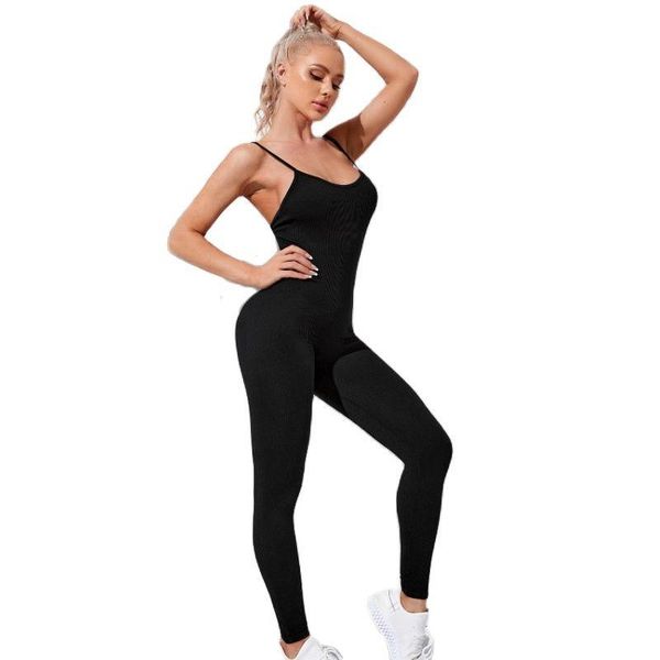 yoga outfit women's set sportswear gym suit seamless workout clothes sports jumpsuit one-piece suitbreathable black 
yoga outfit women's set sportswear gym suit seamless workout clothes sports jumpsuit one-piece suitbreathable black