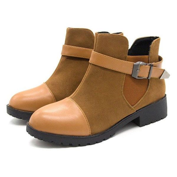 boots 2021 autumn winter women ankle buckle round toe square heel shoes leisure comfortable warm woman footwear size 32-43, Black
boots 2021 autumn winter women ankle buckle round toe square heel shoes leisure comfortable warm woman footwear size 32-43, Black