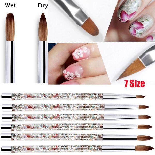 nail brushes acrylic brush for powder 100% nylon manicure nails round art with liquid glitter handle, Yellow
nail brushes acrylic brush for powder 100% nylon manicure nails round art with liquid glitter handle, Yellow