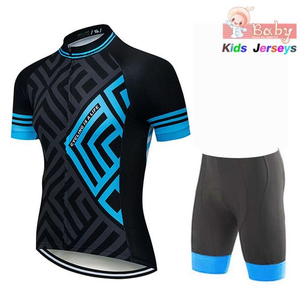 racing sets kid cycling jersey set shorts children bike clothing boys summer bicycle wear hombre largo sportwear, Black;blue
racing sets kid cycling jersey set shorts children bike clothing boys summer bicycle wear hombre largo sportwear, Black;blue