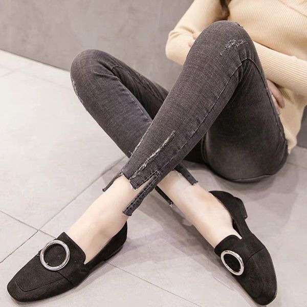 maternity bottoms pregnant women's jeans casual stretch to increase slim-fit long-leg pants trousers, White
maternity bottoms pregnant women's jeans casual stretch to increase slim-fit long-leg pants trousers, White