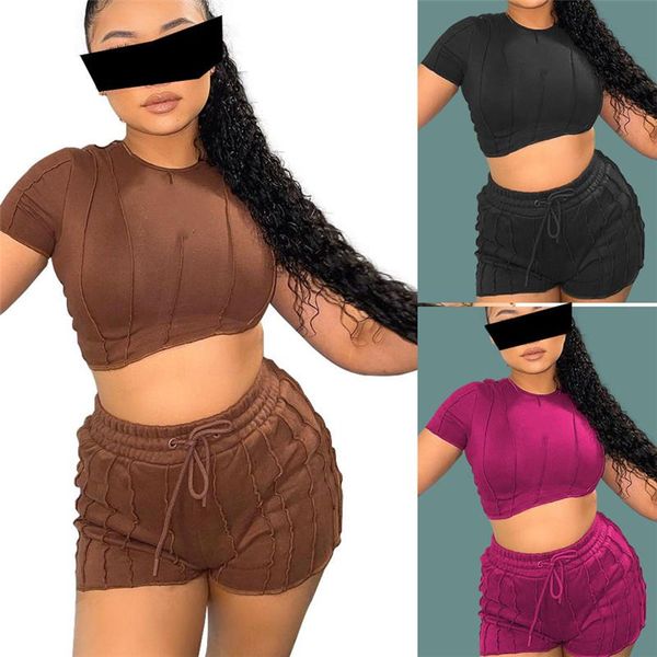 women's tracksuits wuhe patchwork stripe 2 piece sets o neck short sleeve crop and drawstring pants fitness sports casual outfits, Gray
women's tracksuits wuhe patchwork stripe 2 piece sets o neck short sleeve crop and drawstring pants fitness sports casual outfits, Gray