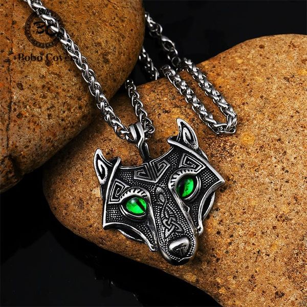 vikings wolf head rune necklaces men vegvisir stainless steel amulet pendant nordic myth scandinavian male jewelry drop, Silver 
vikings wolf head rune necklaces men vegvisir stainless steel amulet pendant nordic myth scandinavian male jewelry drop, Silver