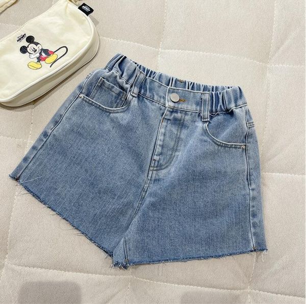 shorts 2021 arrival girls denim lace summer fashion 3-8 years co92, Black 
shorts 2021 arrival girls denim lace summer fashion 3-8 years co92, Black
