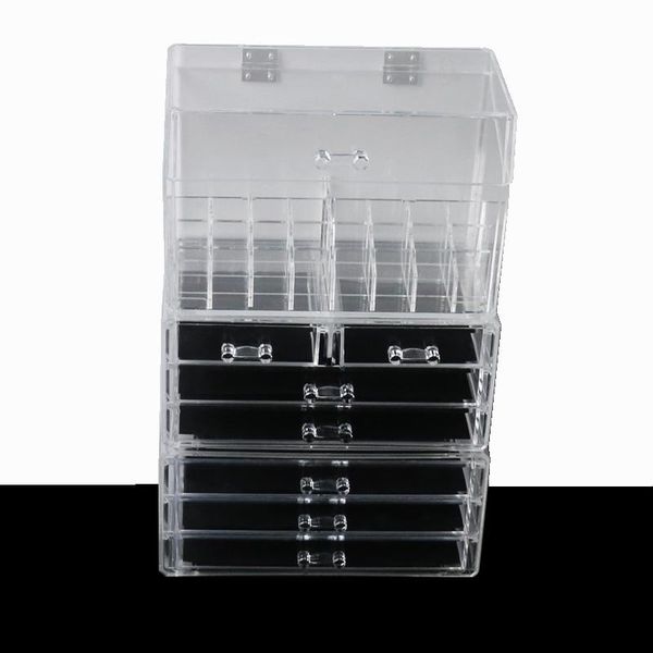 storage boxes & bins tranaparent large capacity makeup organizer 7 drawer jewelry box cosmetic case lipstick lip gross rack
storage boxes & bins tranaparent large capacity makeup organizer 7 drawer jewelry box cosmetic case lipstick lip gross rack