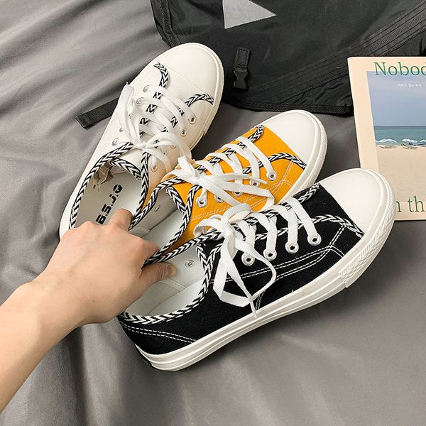 summer canvas fashion versatile breathable men's leisure literature and art youth student board sho, Black
summer canvas fashion versatile breathable men's leisure literature and art youth student board sho, Black