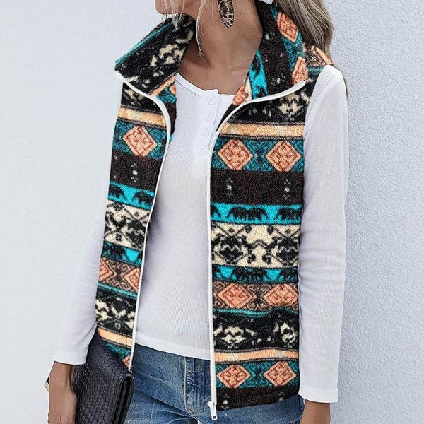 women's jackets casual women fashion pocket zipper print color outdoor warm jacket plush sleeveless turndown collar vest loose coat#58, Black;brown
women's jackets casual women fashion pocket zipper print color outdoor warm jacket plush sleeveless turndown collar vest loose coat#58, Black;brown