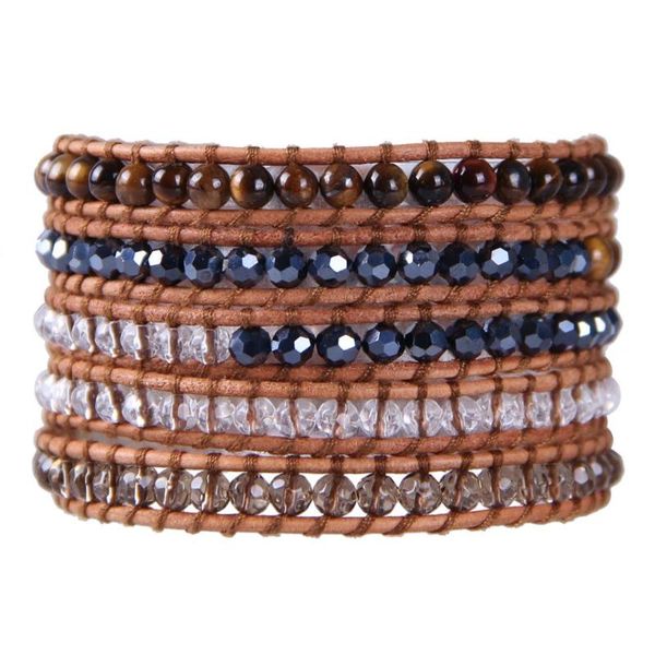 tennis kelitch tiger eyes stone beads bracelets woven braided 5 wrap strand jewelry punk wristband women men, Golden;silver
tennis kelitch tiger eyes stone beads bracelets woven braided 5 wrap strand jewelry punk wristband women men, Golden;silver