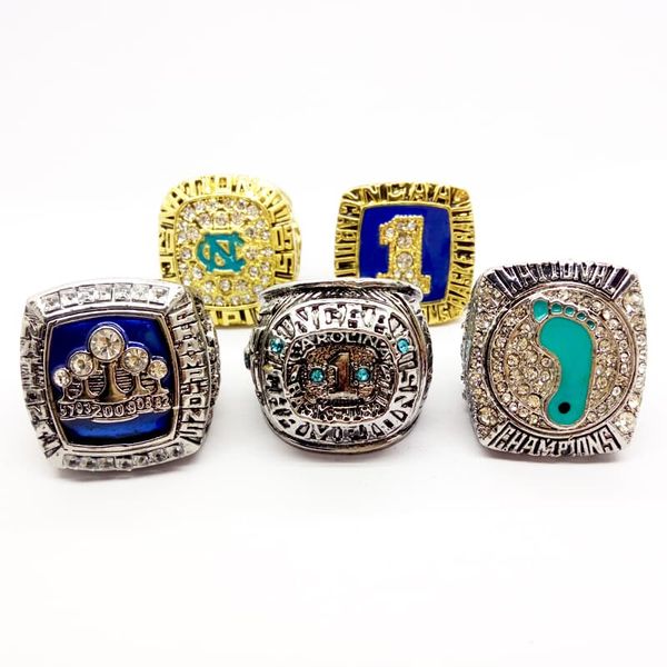 2005-1993-2009-1982-2017 ncaa basketball national world series championship ring size11, Silver
2005-1993-2009-1982-2017 ncaa basketball national world series championship ring size11, Silver