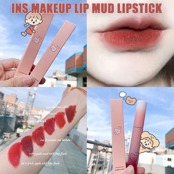 lip gloss 1 pcs velvety matte lipstick long lasting nonstick cup not fade makeup cosmetics for girl women dl
lip gloss 1 pcs velvety matte lipstick long lasting nonstick cup not fade makeup cosmetics for girl women dl