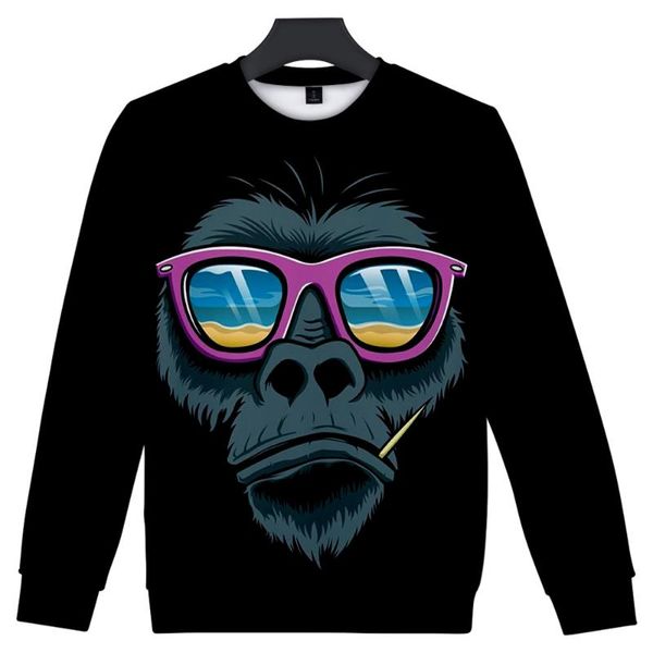 men's hoodies & sweatshirts hip hop classic men/women fashion chimpanzee sweatshirt hatless 3d casual capless autumn winter full, Black
men's hoodies & sweatshirts hip hop classic men/women fashion chimpanzee sweatshirt hatless 3d casual capless autumn winter full, Black