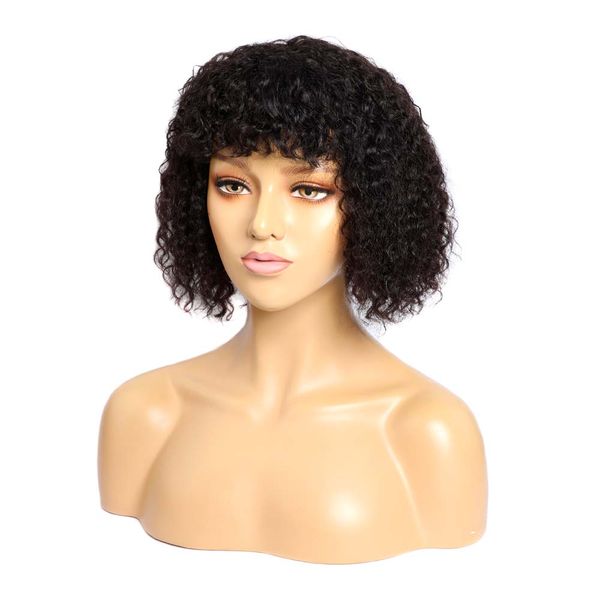 brazilian synthetic wig with bangs short bob kinky curly glueless wigs for black women black natural color wigfactory direct
brazilian synthetic wig with bangs short bob kinky curly glueless wigs for black women black natural color wigfactory direct