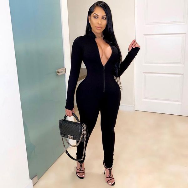 vintage jacket women romper jumpsuits slim fit satin bodysuit women's plus size casual long sleeved finger zipper & rompers, Black;white
vintage jacket women romper jumpsuits slim fit satin bodysuit women's plus size casual long sleeved finger zipper & rompers, Black;white