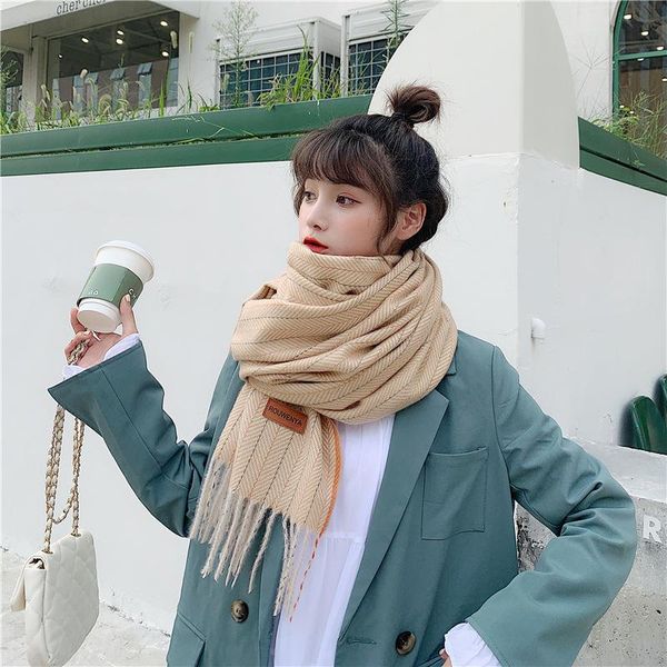 scarves winter fashion wraps brand double-use women imitation cashmere wool thicken long scarf and female luxury, Blue;gray
scarves winter fashion wraps brand double-use women imitation cashmere wool thicken long scarf and female luxury, Blue;gray