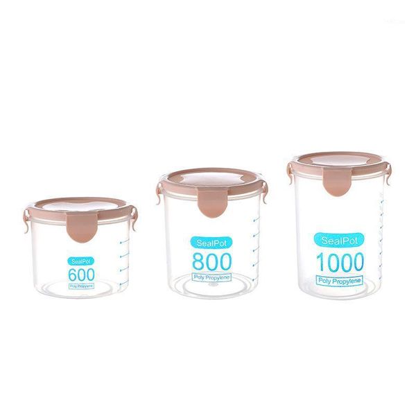 storage bottles & jars food box container transparent round plastic seal tank for kitchen refrigerator sorting household items
storage bottles & jars food box container transparent round plastic seal tank for kitchen refrigerator sorting household items