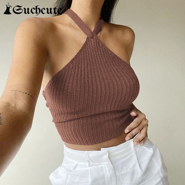 women's tanks & camis vintage brown knitted crop for women basic solid color skinny halter summer slim outfits 90s camis, White
women's tanks & camis vintage brown knitted crop for women basic solid color skinny halter summer slim outfits 90s camis, White