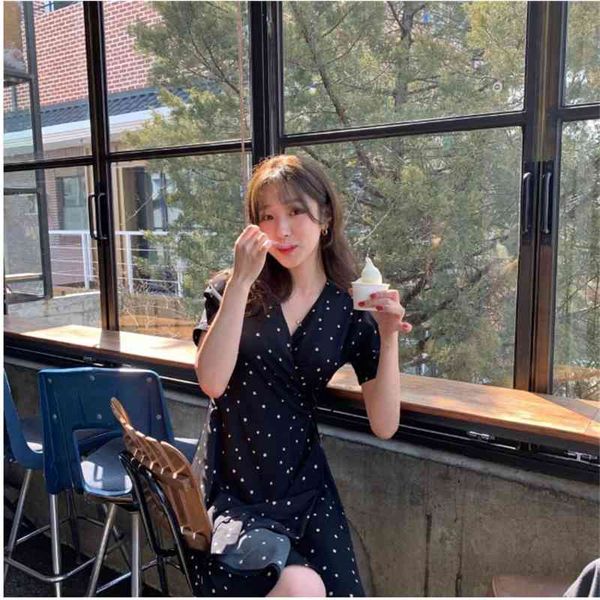 plus size summer dot girls boho party female vintage dress print short sleeve women dresses long robe vestido 210417, Black;gray
plus size summer dot girls boho party female vintage dress print short sleeve women dresses long robe vestido 210417, Black;gray