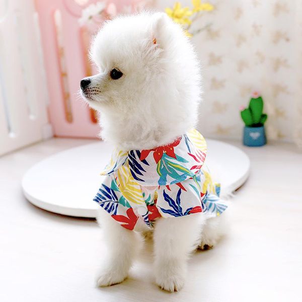 dog apparel 2021 pet cat spring and summer comfortable dress small medium-sized dogs vacation leisure hawaiian flower skirt
dog apparel 2021 pet cat spring and summer comfortable dress small medium-sized dogs vacation leisure hawaiian flower skirt