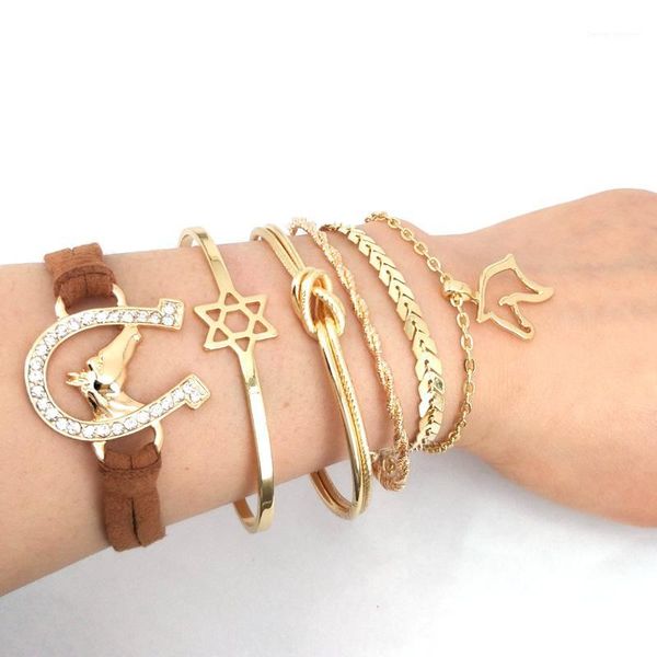 hzew 8 styles multilayer horse chain bracelet set adjustable bangles women gift1, Golden;silver
hzew 8 styles multilayer horse chain bracelet set adjustable bangles women gift1, Golden;silver