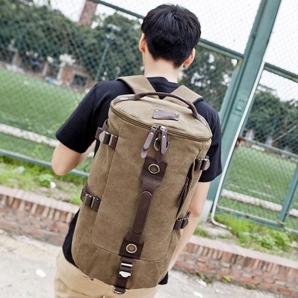 duffel bags men travel backpack bag large capacity cylinder canvas suitcase roulette
duffel bags men travel backpack bag large capacity cylinder canvas suitcase roulette