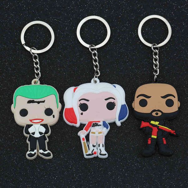 suicide squad keychain jared leto the joker margot robbie harley quinn will smith deadsfloyd lawton keyring key chain ring, Silver
suicide squad keychain jared leto the joker margot robbie harley quinn will smith deadsfloyd lawton keyring key chain ring, Silver