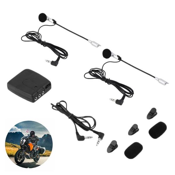 walkie talkie universal black headset helmet 2 way intercom mp3 communication system interphone 3.5mm plug with mic for motorcycle intercomu
walkie talkie universal black headset helmet 2 way intercom mp3 communication system interphone 3.5mm plug with mic for motorcycle intercomu