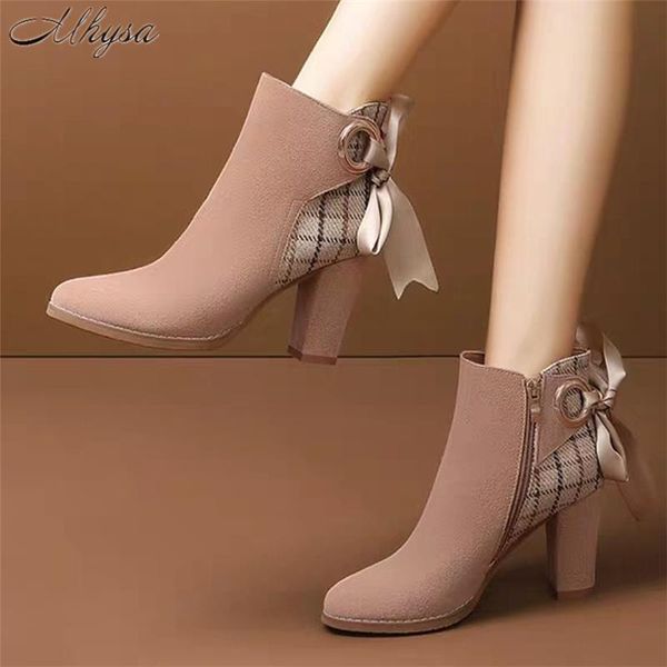 boots fall/winter 2021 women's short thick heeled high heel round head bow ankle mid boot d1466, Black
boots fall/winter 2021 women's short thick heeled high heel round head bow ankle mid boot d1466, Black