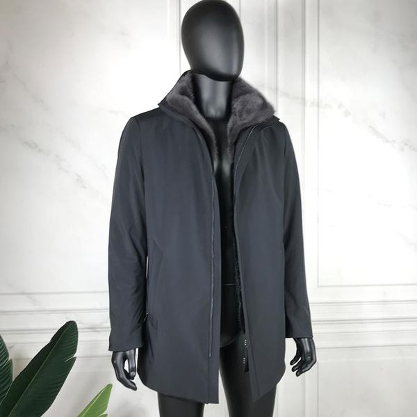 men's down & parkas natural coat parka men winter real jacket warm thick outwear plus size coats fashion casual overcoats, Black
men's down & parkas natural coat parka men winter real jacket warm thick outwear plus size coats fashion casual overcoats, Black